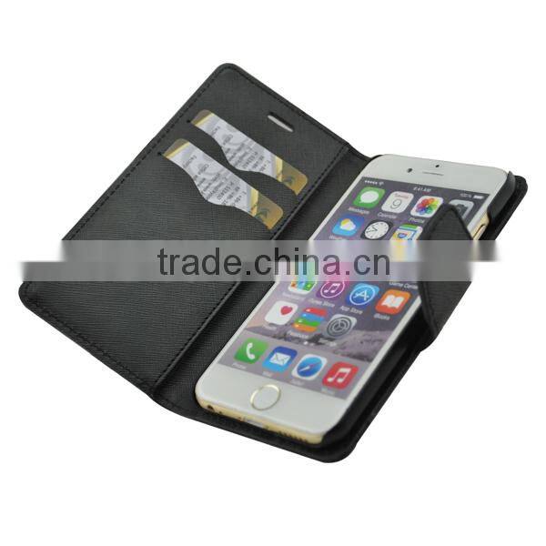 New arrival mobile top quality leather case for iphone6