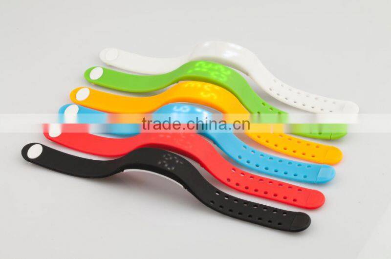 Wristband smart watch with pedometer for good for healthy