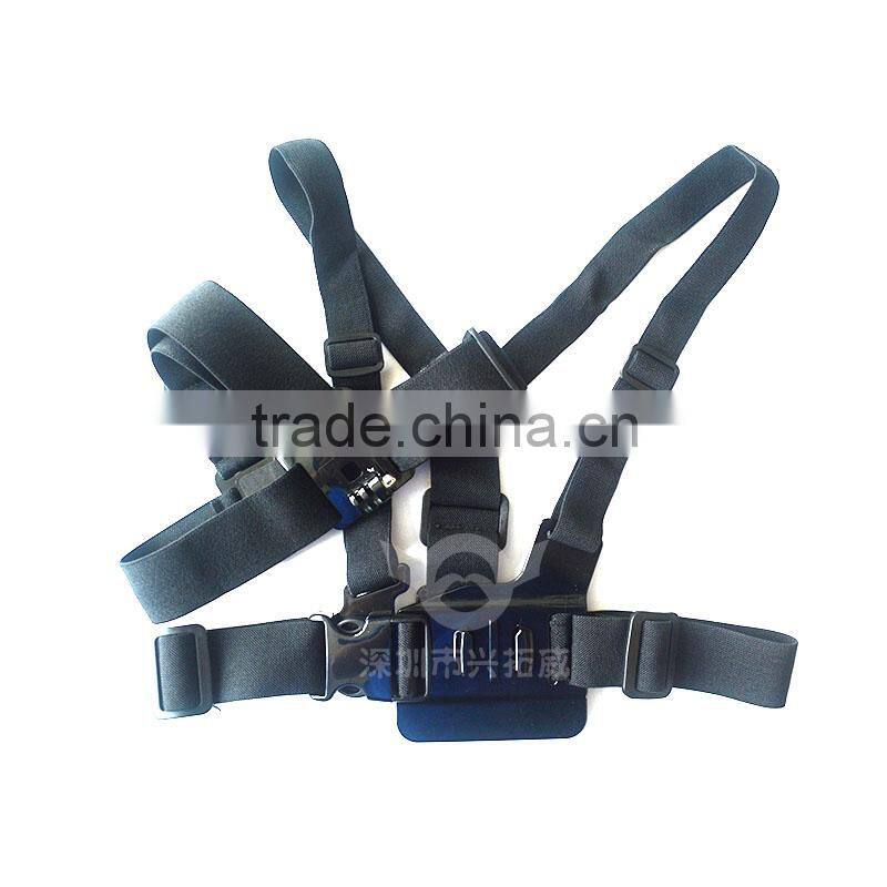 A model: chest body strap for Gopro Hero 2/3/3+/4/4 Session action camera accessory