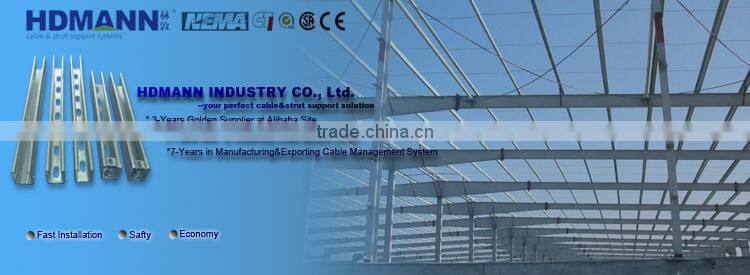 Pre-galvanized galvanised steel c strut channel with factories in China