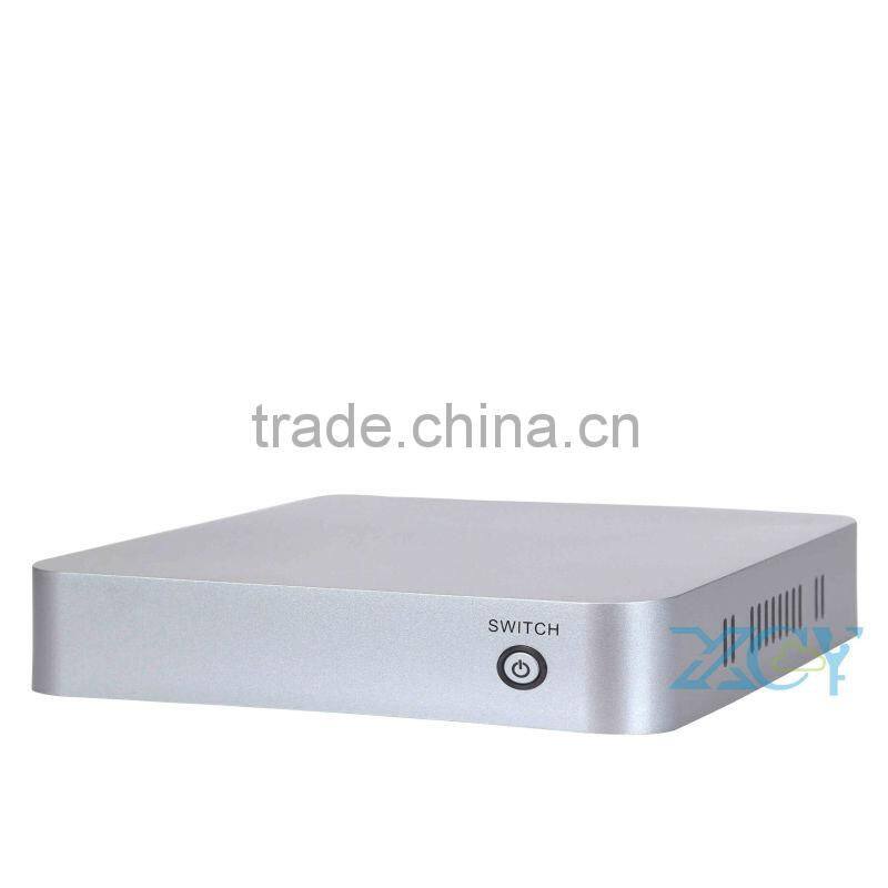 XYC X-24X cheap mini pc atom D2500 Desktop Mainboard latest mini computer with 2GB RAM 32GB SSD no noise,less heat