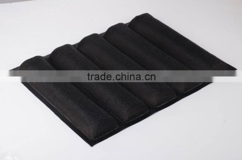 5 trays silicone loaf pan subway bread baking mold