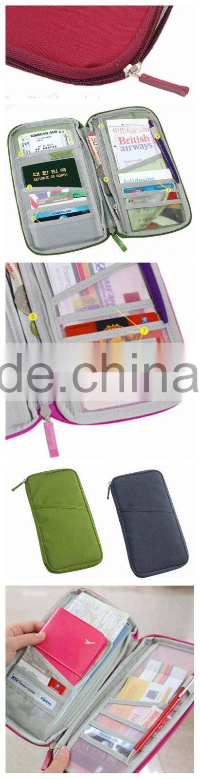 Unisex oversea travel parking ticket holder