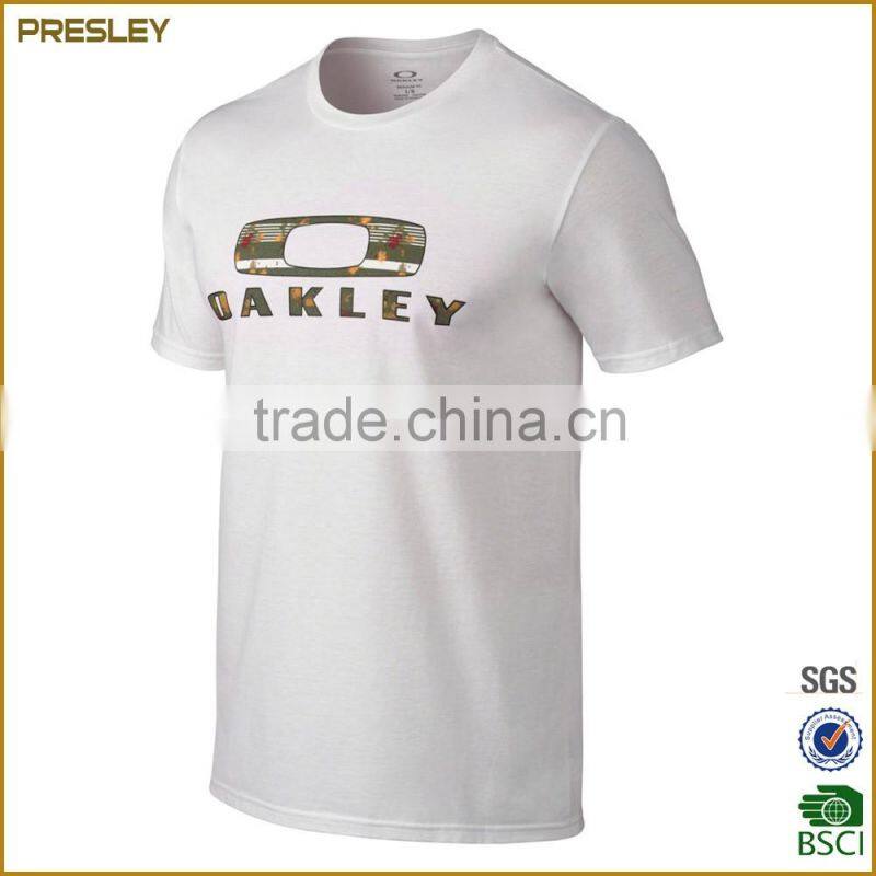 High Quality 100% Comb Cotton Unisex Promotion Uniform T-Shirts