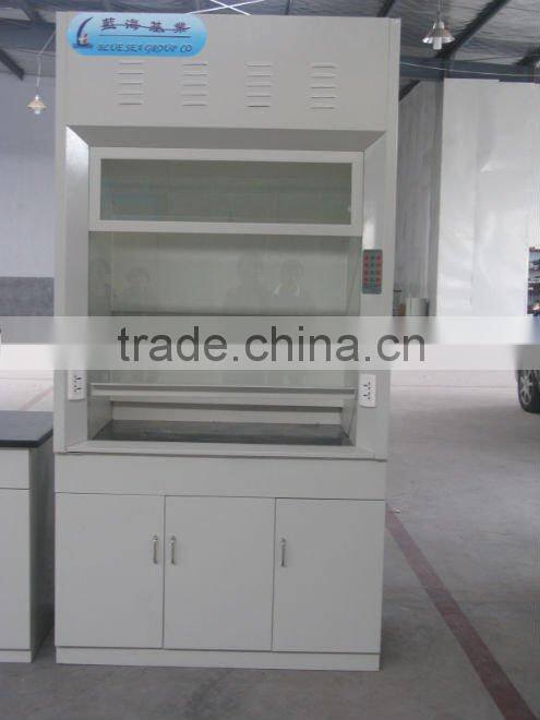 Chemical resistant fume hood