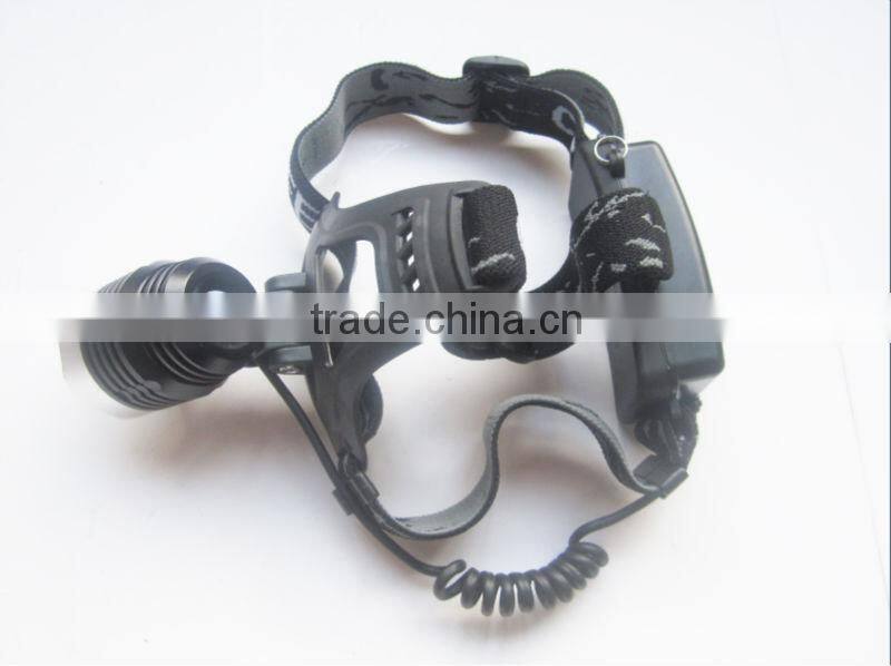 high power aluminum LED headlamp for camping