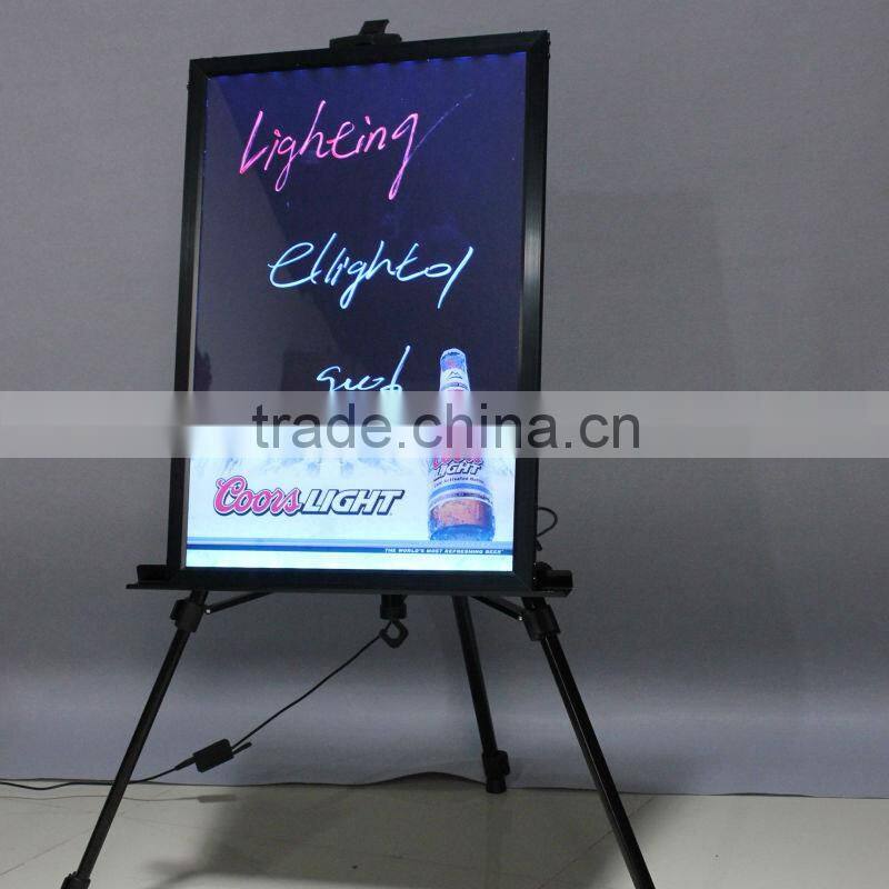 Mirror led writing board with high brightness wholesale