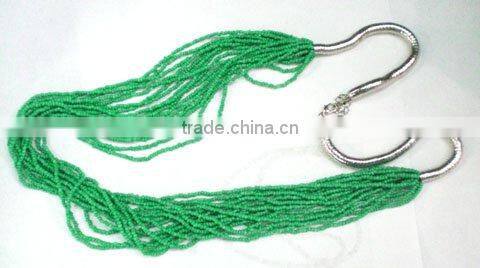 jewelry, glass mini beads handmade beads necklace