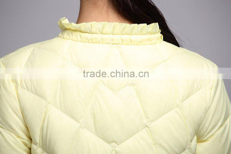 custom cheap A-line denim jacket wholesale