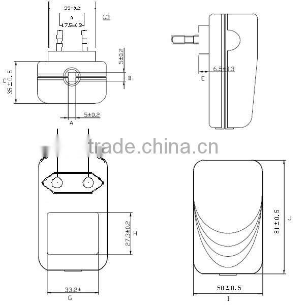 HF-FYD FY1202000 power adapter manufacturer 12v 2a with KC/UL/Rohs/BS/GS/CE/C-TICK/PSE/CB/FCC certifications