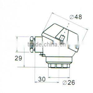 Sensor connection head MAA