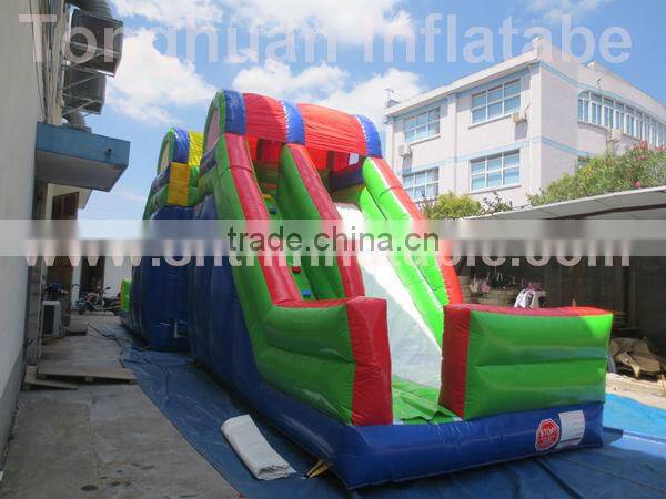 inflatable pool slides for inground pools