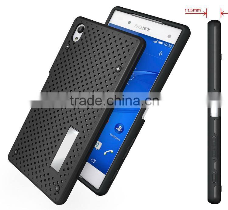 High Quality Hybrid Armor Case Heavy Duty Case For Iphone 6 With Heat Radiation Function