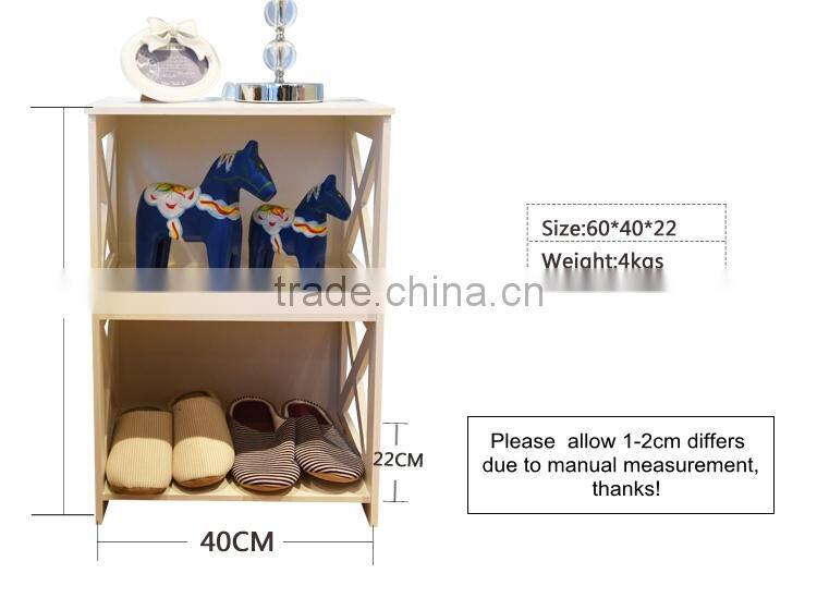 Factory direct sale cheap wooden display racks book storage shelf bedside shelf