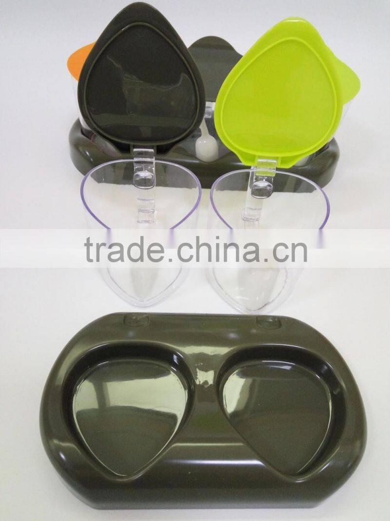 2 compartments kitchen tools spice jar