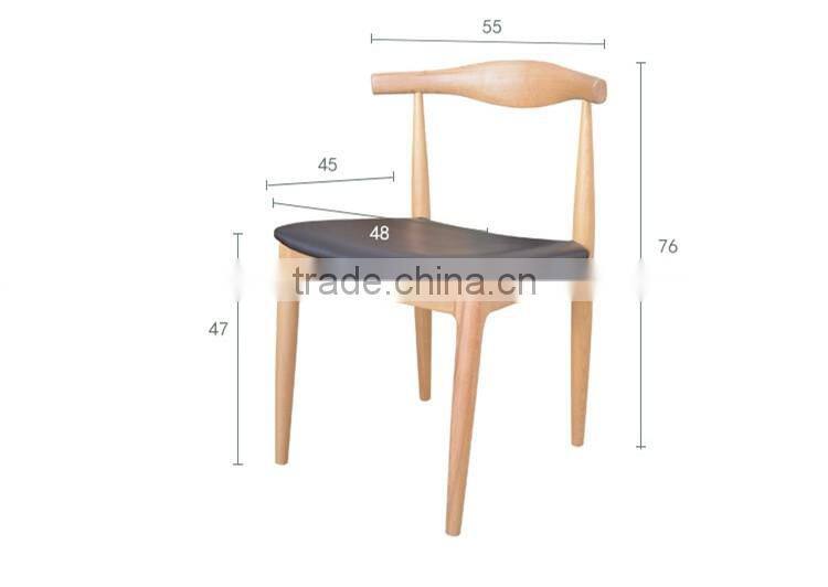 High quality fashionable simple solid wood Dining chair Y493