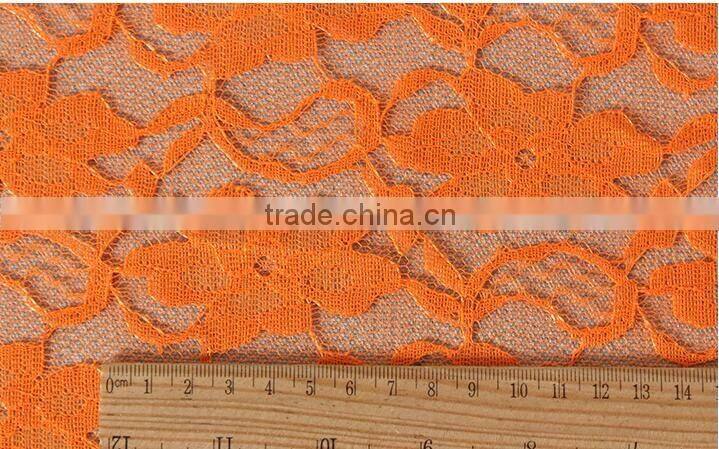 wholesale polyester lace fabric wedding dress material