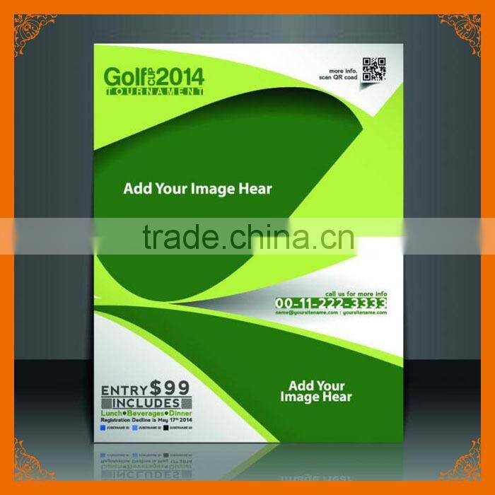 color printing flyer and poster