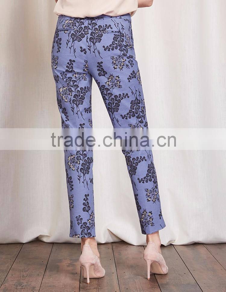 2016 New fashion casual women chino skinny 7/8 pants