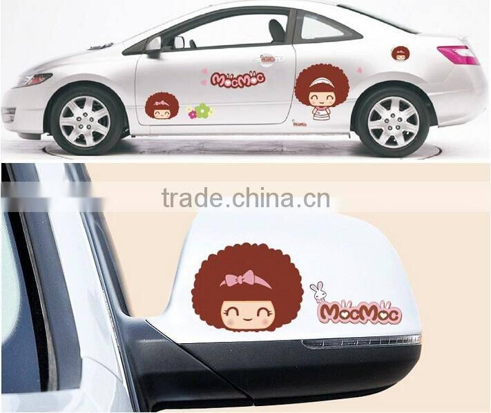 Cartoon Suitcases wall Home sticker car design