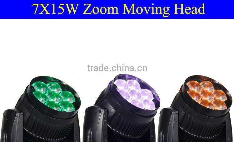 CYSTAGELIGHT 7x15 led moving head/moving head led used