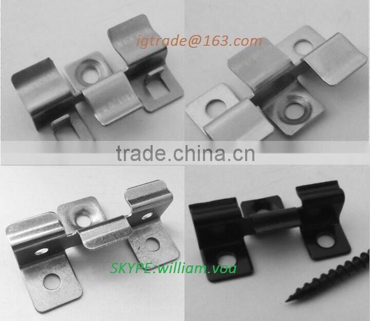 Hidden decking fastener, decking fastener