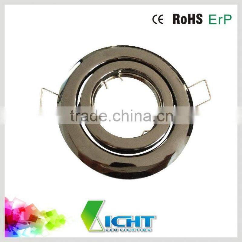 iron material ceiling lamp accessory led downlight ring parts