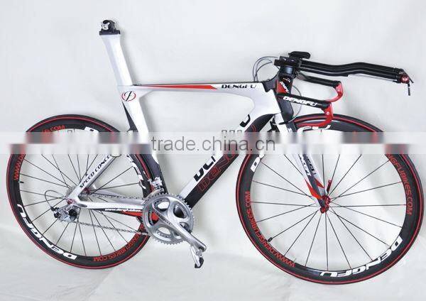 2013 new full carbon racing TT bicycle frame T700 Toray carbon time trial bike