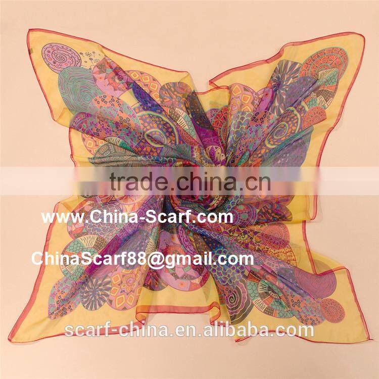 Silk scarf beach scarf shawl