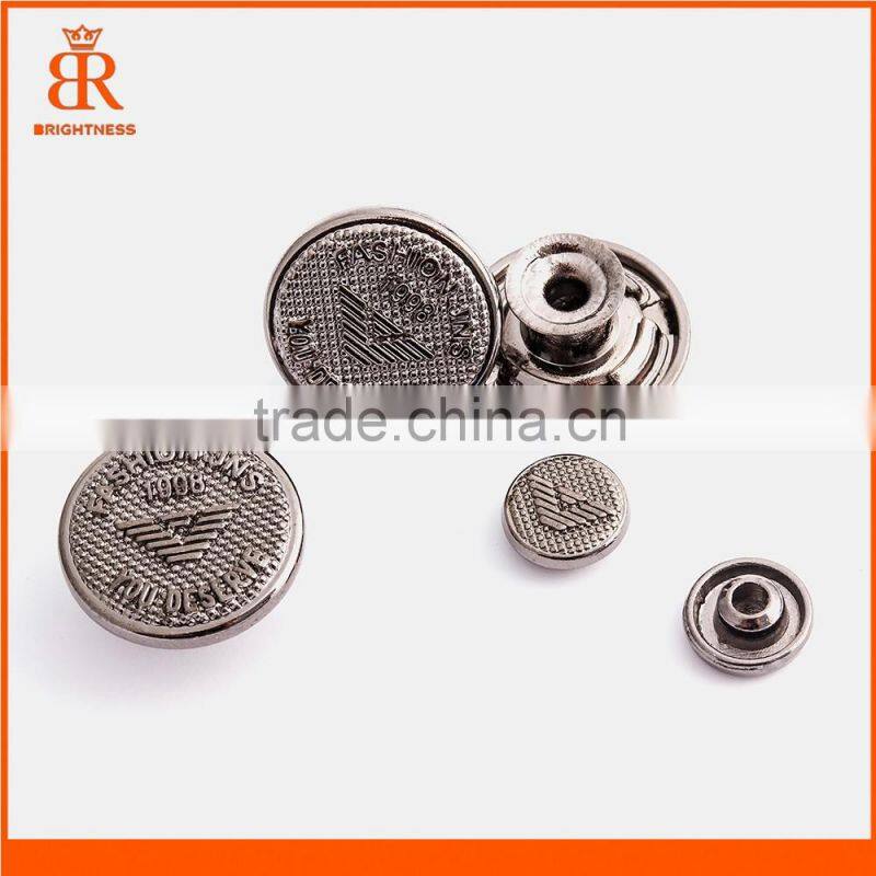 Jeans Shank Metal Buttons Button Manufacturer
