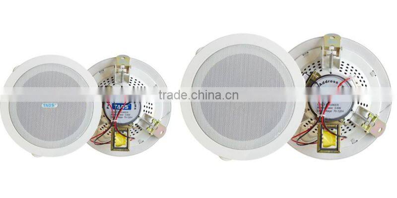 Wonderful Sound Powered Indoor Ceiling Speaker with High Frequncy Ceiling Speaker/sound Speaker