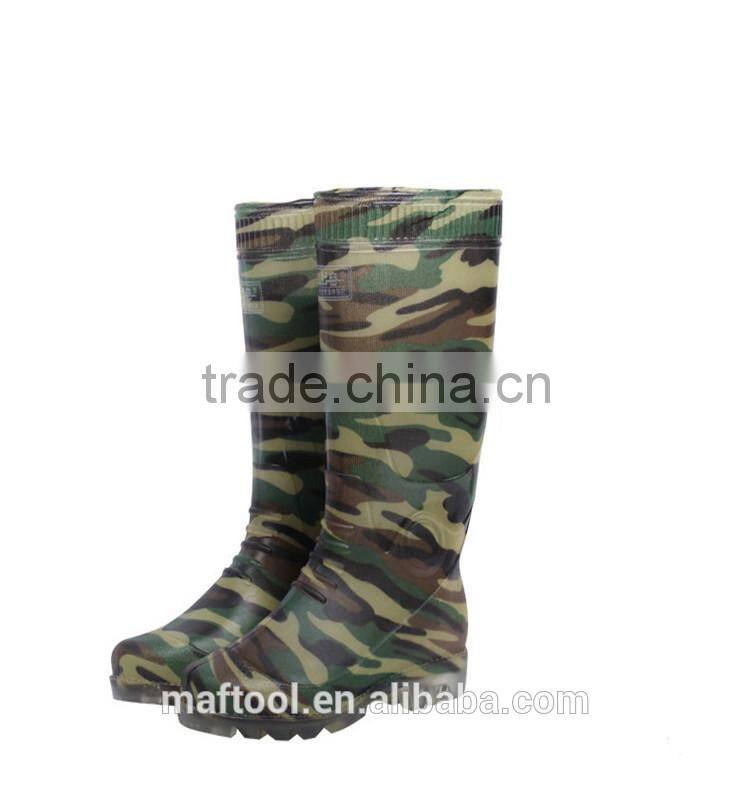 color rain boots without steel toe/wellington boots/rain shoes