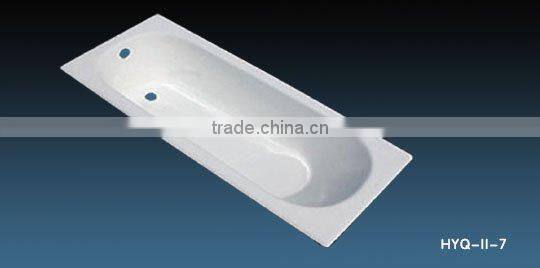 supply drop- in cast iron enamel bathtub