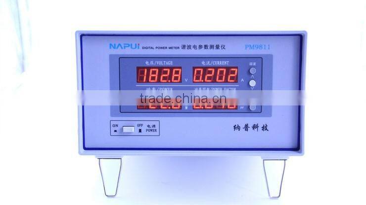 PM9811 Automatic harmonic digital power meter test for led standard lamp