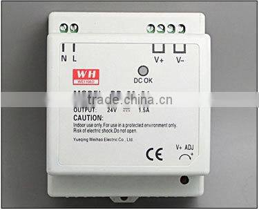 Plastic dc output 30w 12v din rail laser power supply