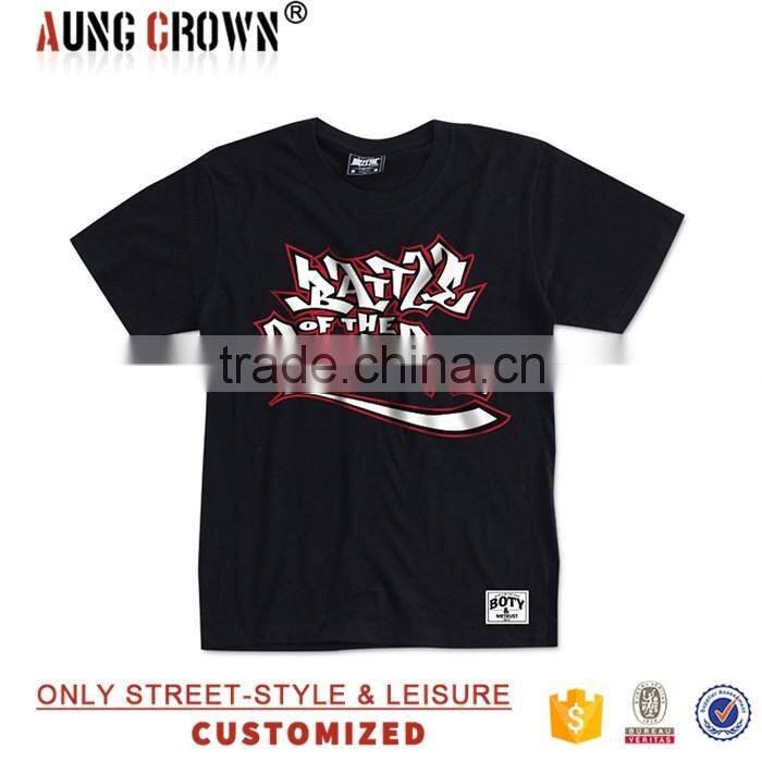 Wholesale Custom 100% Cotton Short Sleeve Plain T Shirt Men