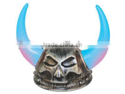 Plastic red flashing devil horns toy