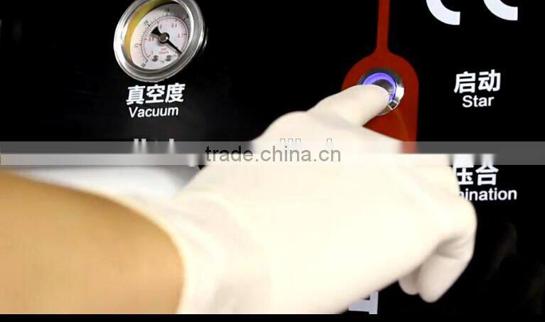 2015 superstar product DH-OCA / removing bubble / 5 functions in 1 laminator machine for mobile phone or smart phone