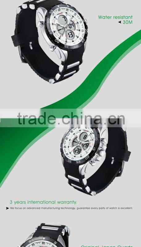 HOT SELL IN ALIBABA Stainless Steel Durable band watch male outdoor timepieces weide watch 2015