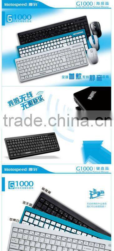 2.4g cheap wireless keyboard and mouse