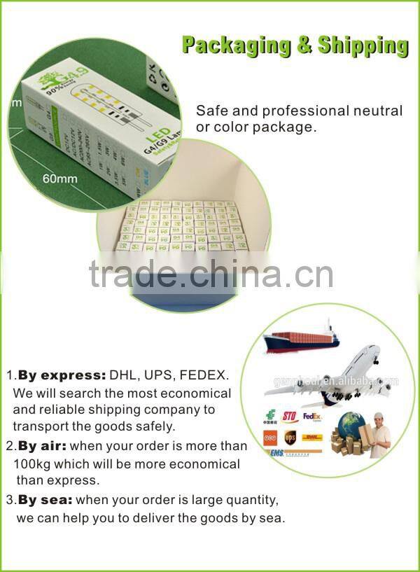 2015 OEM/ODM super brightness g24 led plc 13w 2-pin
