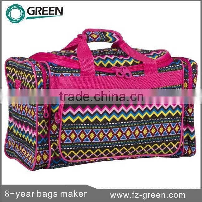 Sports custom canvas travel bag