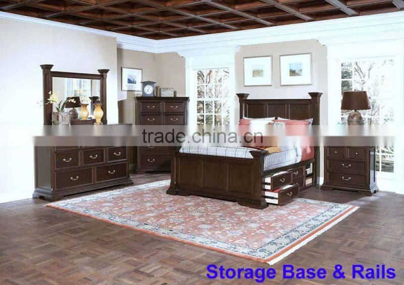 Yihua Timber City Antique Bed Room Furniture Set