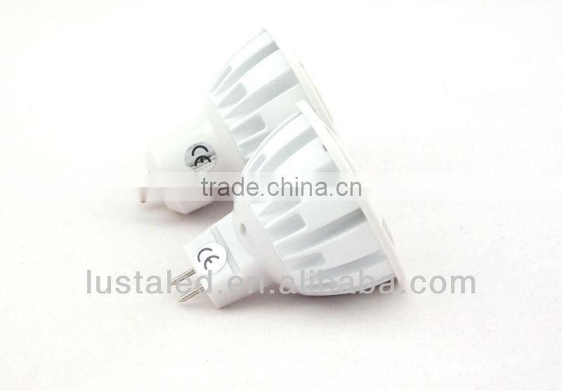 MR16 LED Bulb GX5,3 Socket, G5.3 Bulb 1x3W COB LED Bulb MR16