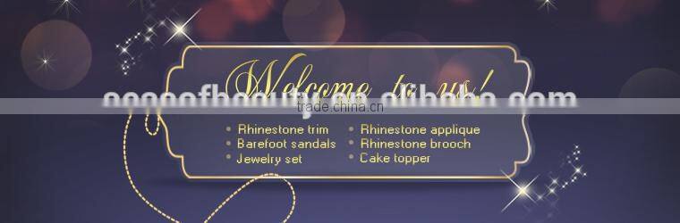 round crystal napkin buckle B00800