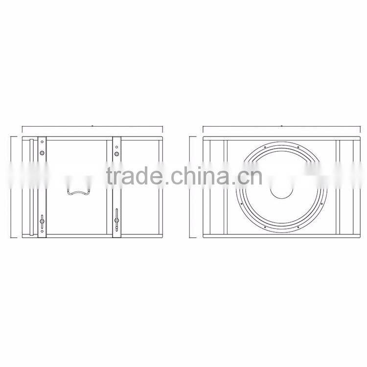 LA1218BA -18 Inch Active Subwooofer Speaker/18 Inch Powered Sub Bass Sopeaker