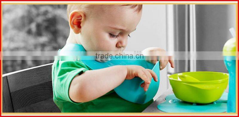 Silicone material and bib type hairdressers apron