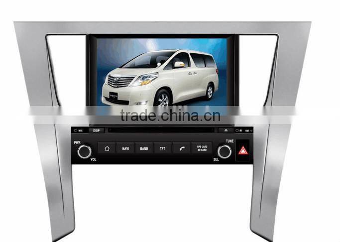 ZESTECH 9 inch gps dvd mp3 player car audio system for TOYOTA ALPHARD 2015