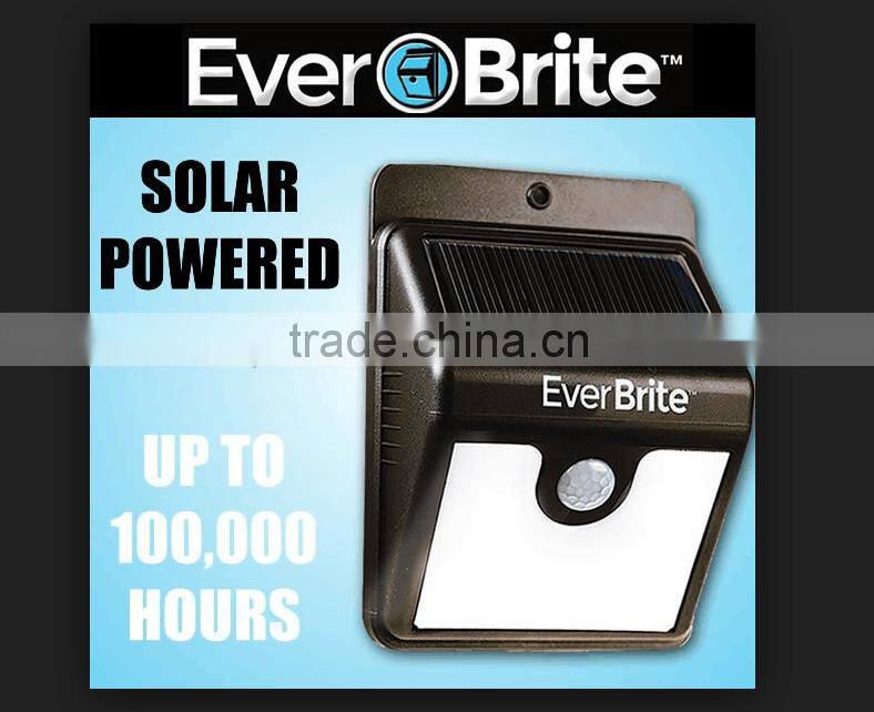 As Seen On TV Solar Outdoor Stick Up Light! Motion Activated No Tools Ever Brite