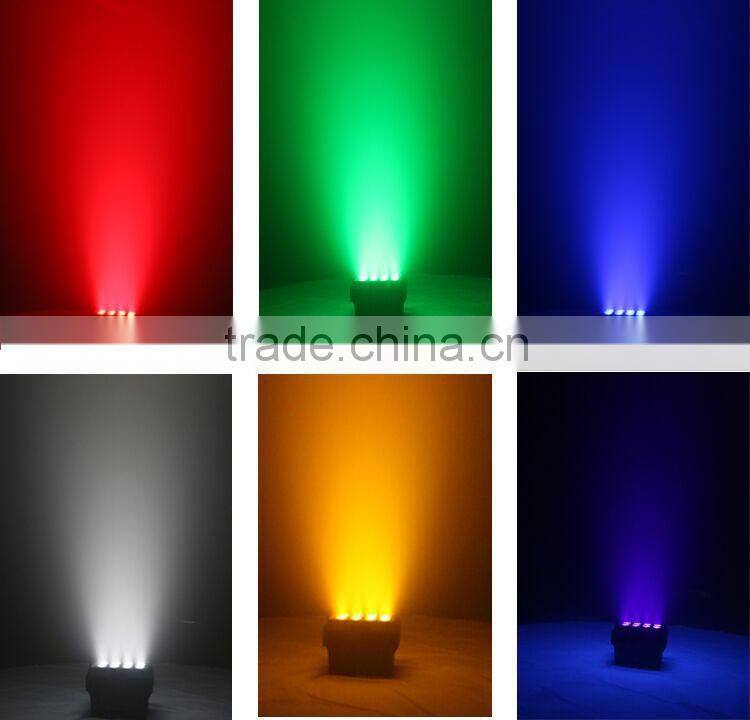 Rechargeable battery power IP65 12pcs 6in1 Wireless dmx outdoor waterproof led par light